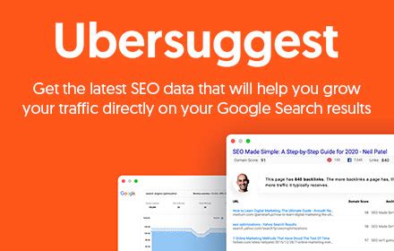 ubersuggest extension|ubersuggest plugin.